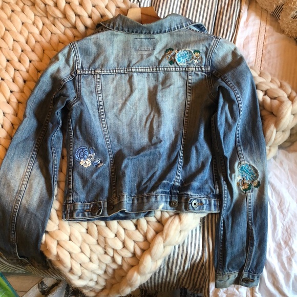 Embroidered Jean Jacket - Picture 2 of 3
